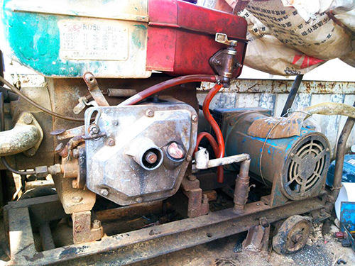 达孜单杠柴油机发电机出租